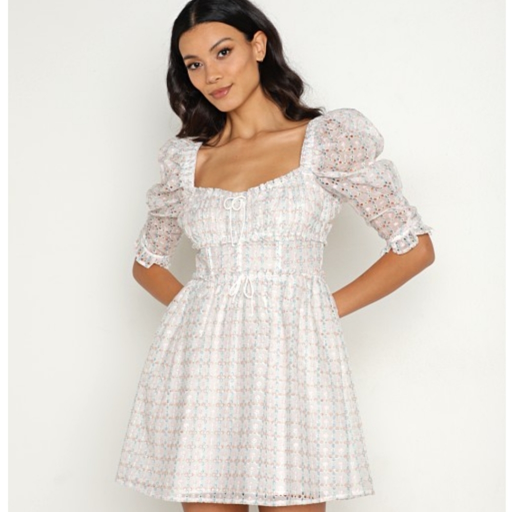 For Love and Lemons Libby Mini Dress M NWT